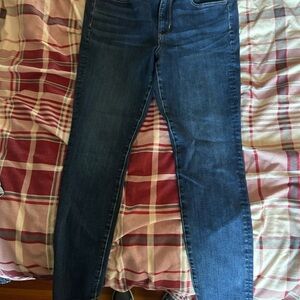 American Eagle Outfitters Dark Blue Skinny Jeans
